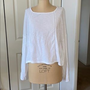 Madewell peasant top